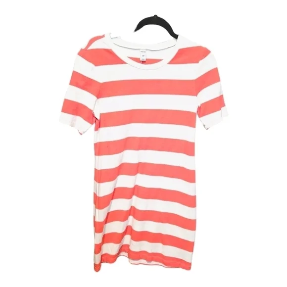 Old Navy Orange and White Stripe Dress. Size S/P - Picture 2 of 5